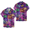 Taco Cat Galaxy Neon Hawaiian Shirt S-5XL