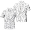 Funny Sausage Dogs Pattern Men's Polo Shirt S-5XL