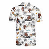 Funny Bigfoot Golf Polo Shirt, Men's Polo Shirt S-5XL