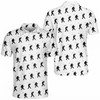Funny Bigfoot Golf Polo Shirt,Tropical Sasquatch, Men's Polo Shirt S-5XL