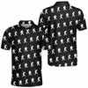 Funny Bigfoot Golf Polo Shirt,Tropical Sasquatch, Men's Polo Shirt S-5XL