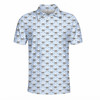 Skull and Crossbones Pirate Polo Shirt, Men's Polo Shirt S-5XL