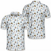 Funny Skeleton Golf Polo Shirt, Men's Polo Shirt S-5XL