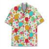 Pickleball Paddle Floral Hawaiian Shirt S-5XL