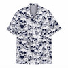 Vintage Skull Retro Gothic Beach Aloha Hawaiian Shirt S-5XL