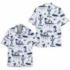 Vintage UFO Alien Retro Sci-Fi Beach Hawaiian Shirt S-5XL