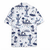 Vintage UFO Alien Retro Sci-Fi Beach Hawaiian Shirt S-5XL