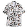 Vintage Halloween Witch Skull Hawaiian Shirt S-5XL