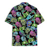Retro Zombie Colorful 80s Style Hawaiian Shirt S-5XL