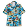Funny Bigfoot Beach Sasquatch Hawaiian Shirt S-5XL