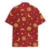 Black Cat Day and Night Hawaiian Shirt S-5XL