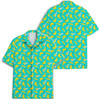 Men's Funny Banana Tropical Summer Beach Button Down Hawaiian Shirt S-5XL