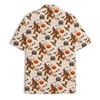 Bigfoot Pumpkin Witch Skull Halloween Sasquatch Hawaiian Shirt S-5XL