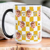Custom Baby Face Photo On Accent Mug Fathers Day Gift