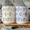 Custom Photo Baby Face Caro Accent Mug Dad Coffee Cup