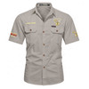 Customized Name, Temple and Number Noble Shriners Temple Workwear Short Sleeve Shirt M-5XL