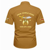 Customized Name, Temple and Number Noble Shriners Temple Workwear Short Sleeve Shirt M-5XL