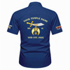 Customized Name, Temple and Number Noble Shriners Temple Workwear Short Sleeve Shirt M-5XL