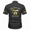 Customized Name, Temple and Number Noble Shriners Temple Workwear Short Sleeve Shirt M-5XL
