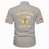 Customized Name, Temple and Number Noble Shriners Temple Workwear Short Sleeve Shirt M-5XL