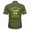 Customized Name, Temple and Number Noble Shriners Temple Workwear Short Sleeve Shirt M-5XL