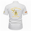 Customized Name, Temple and Number Noble Shriners Temple Workwear Short Sleeve Shirt M-5XL
