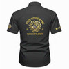 Customized Name, Lodge and Number Master Mason Emblem Workwear Short Sleeve Shirt M-5XL