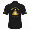 Personalized Name, Lodge and Number Past Master Mason Workwear Short Sleeve M-5XL