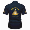 Personalized Name, Lodge and Number Past Master Mason Workwear Short Sleeve M-5XL