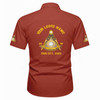 Personalized Name, Lodge and Number Past Master Mason Workwear Short Sleeve M-5XL