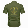 Customized Name, Lodge and Number 357 Prince Hall Mason Workwear Short Sleeve M-5XL