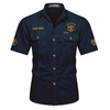 Customized Name, Lodge and Number Rite of Scottish 32 Wings Down Workwear Short Sleeve M-5XL