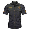 Customized Name, Lodge and Number Rite of Scottish 32 Wings Down Workwear Short Sleeve M-5XL