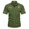 Customized Name, Court and Number Order of Amaranth Workwear Short Sleeve Shirt M-5XL