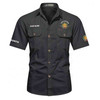 Customized Name, Court and Number Order of Amaranth Workwear Short Sleeve Shirt M-5XL