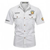 Customized Name, Court and Number Order of Amaranth Workwear Short Sleeve Shirt M-5XL