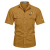 Customized Name, Temple and Number DOS Daughter of Sphinx Workwear Short Sleeve Shirt M-5XL