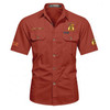 Customized Name, Temple and Number DOS Daughter of Sphinx Workwear Short Sleeve Shirt M-5XL