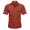 Customized Name, Temple and Number Daughter of Sphinx DOS Workwear Short Sleeve Shirt M-5XL