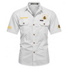 Customized Name, Oasis and Number Imperial Court, Egypt Daughters Workwear Short Sleeve Shirt M-5XL