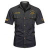 Customized Name, Oasis and Number Imperial Court, Egypt Daughters Workwear Short Sleeve Shirt M-5XL