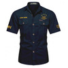 Customized Name, Oasis and Number Imperial Court, Egypt Daughters Workwear Short Sleeve Shirt M-5XL