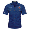 Customized Name and Number Council Of Crusaders Red Cross Workwear Short Sleeve Shirt M-5XL