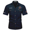 Customized Name and Number Council Of Crusaders Red Cross Workwear Short Sleeve Shirt M-5XL