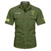 Customized Name, Chapter and Number RSS Rose of Seven Seals Workwear Short Sleeve Shirt M-5XL