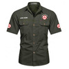 Customized Name, Chapter and Number York Rite Royal Arch Masonry Workwear Short Sleeve Shirt M-5XL