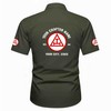 Customized Name, Chapter and Number York Rite Royal Arch Masonry Workwear Short Sleeve Shirt M-5XL