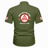 Customized Name, Chapter and Number York Rite Royal Arch Masonry Workwear Short Sleeve Shirt M-5XL