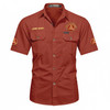 Customized Name, Chapter and Number Royal Arch Masonry Workwear Short Sleeve Shirt M-5XL