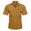 Customized Name, Chapter and Number Past High Priest Workwear Short Sleeve Shirt M-5XL